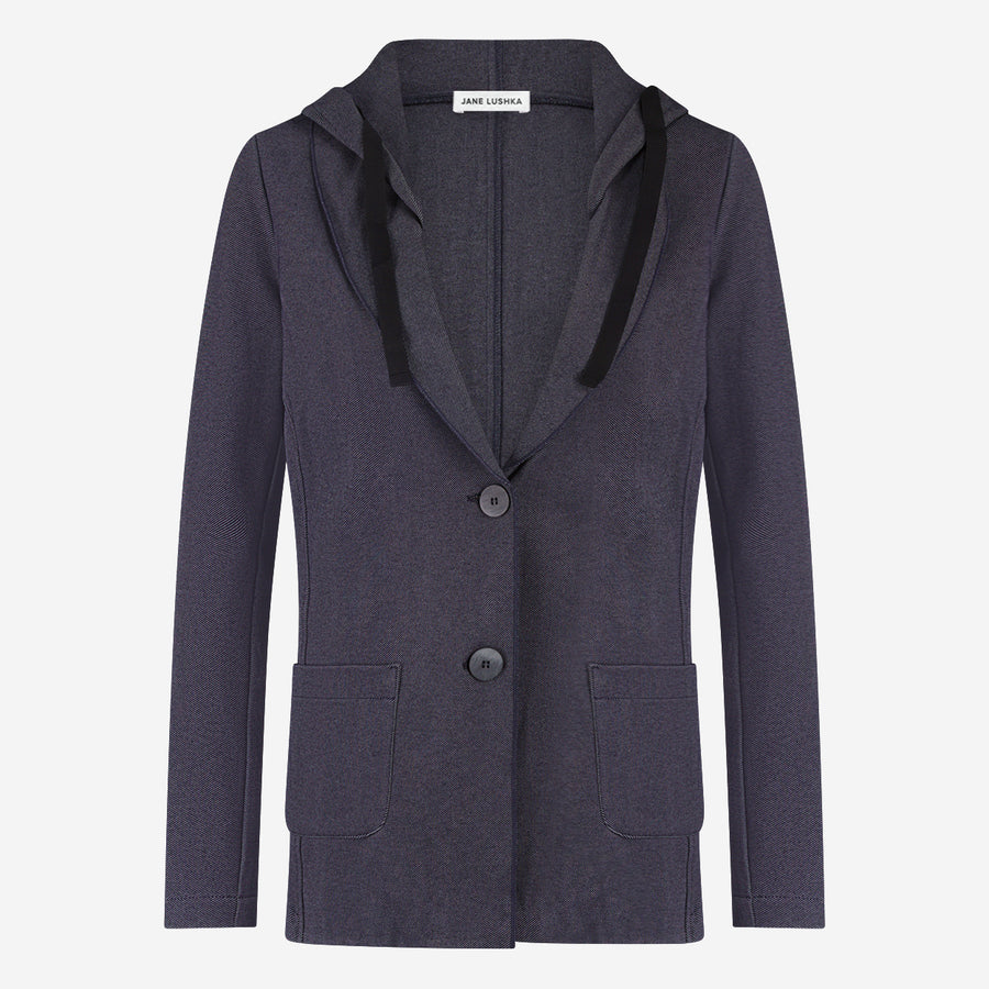 Emy hoody blazer | Denim