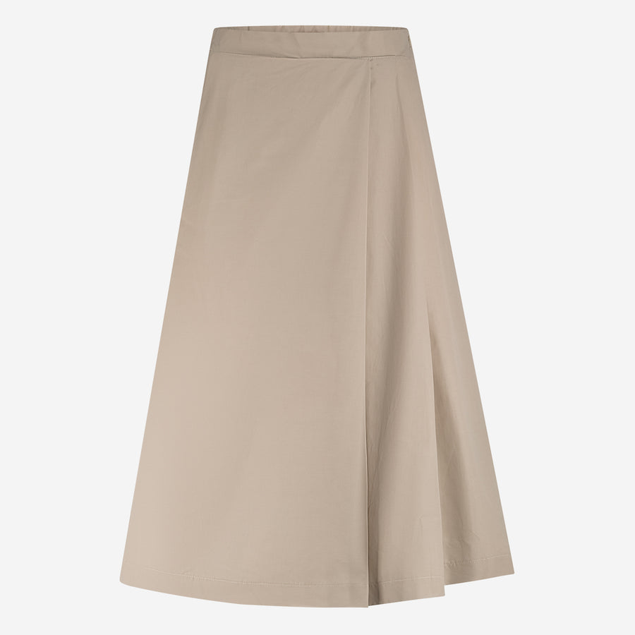 Alissa taffeta skirt | Beige