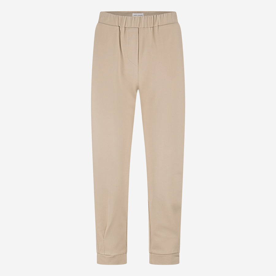 Primo viscose elastane  pants | Beige