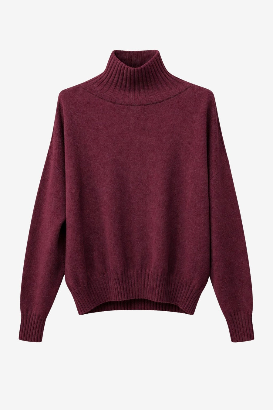 Cashmir wool polo pullover W1165