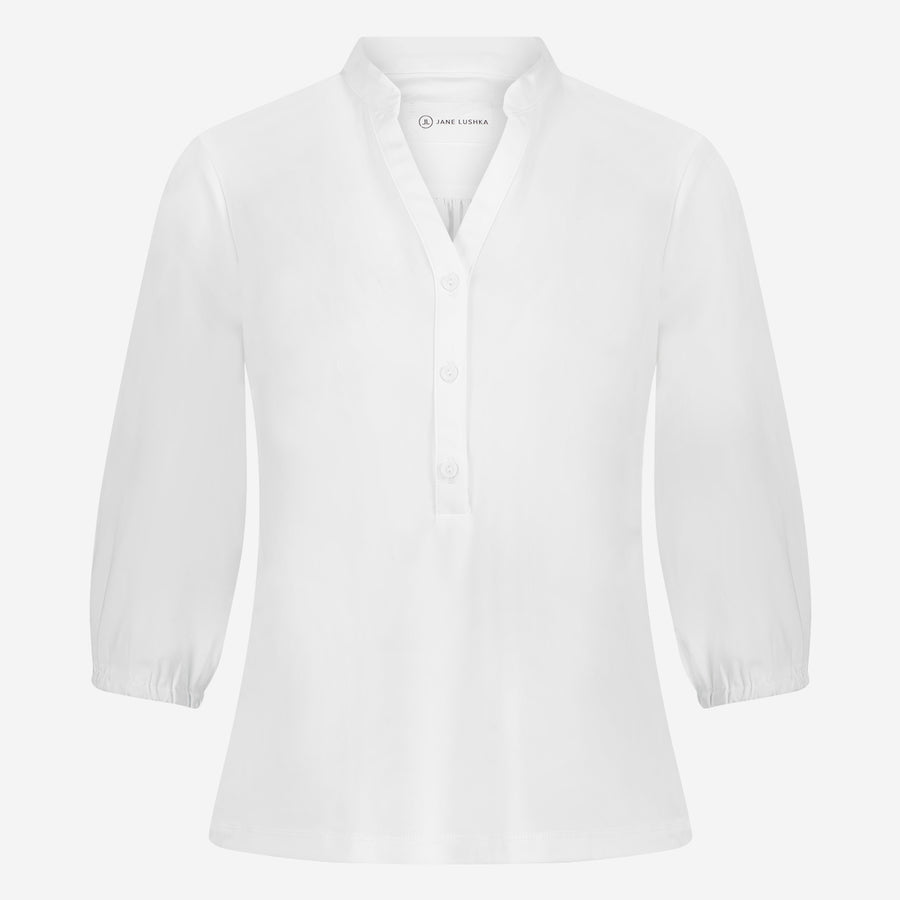 Blouse Bella Technical Jersey | White