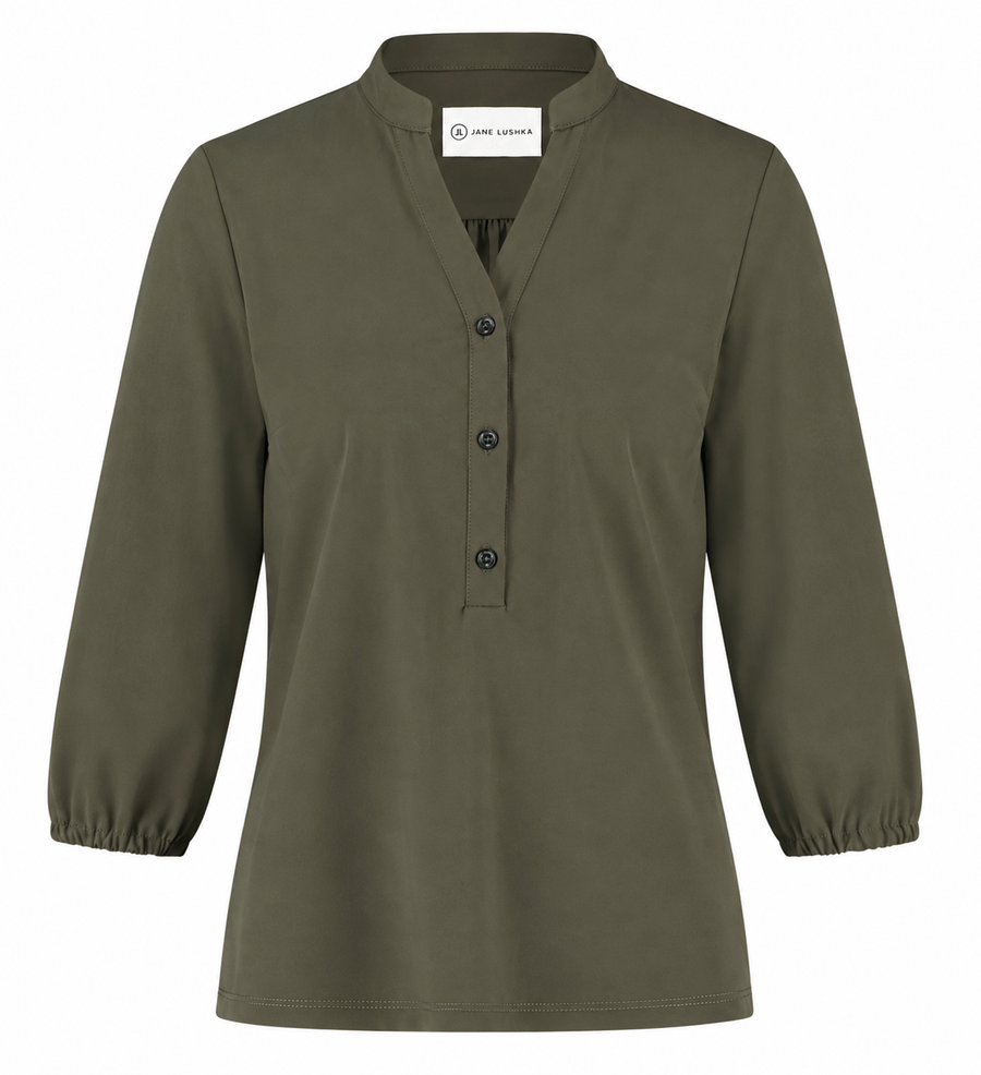 Blouse Bella Technical Jersey | Army