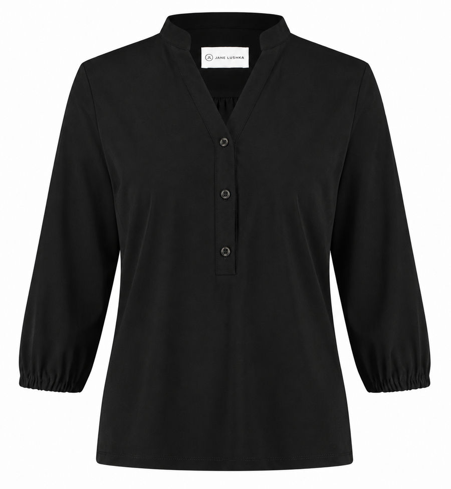 Blouse Bella Technical Jersey | Black