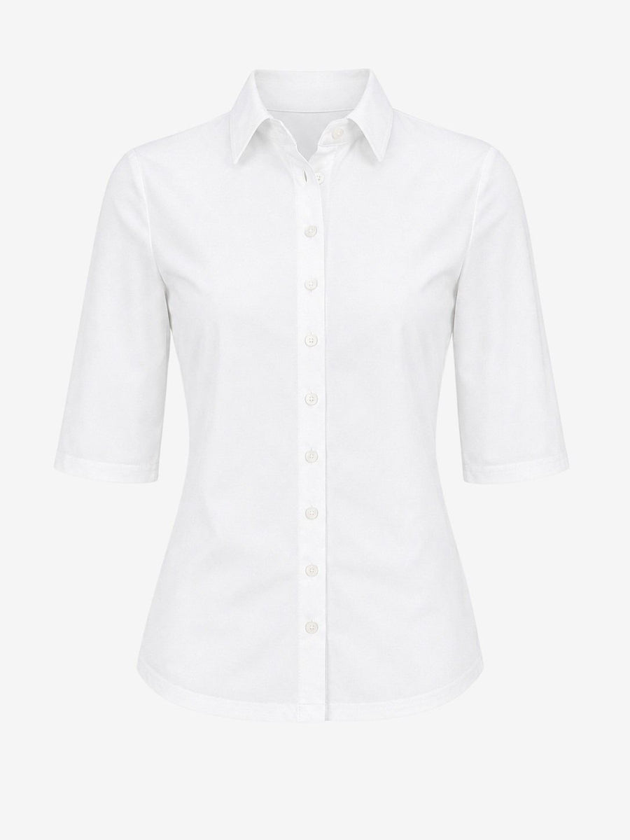 Blouse Betty Easy Wear Technical Jersey | White