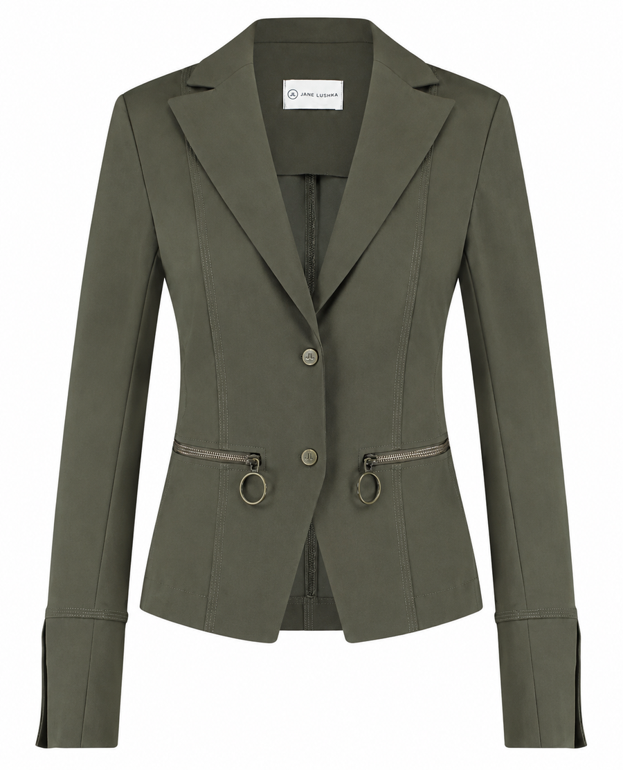 Blazer Milano Technical Jersey | Army