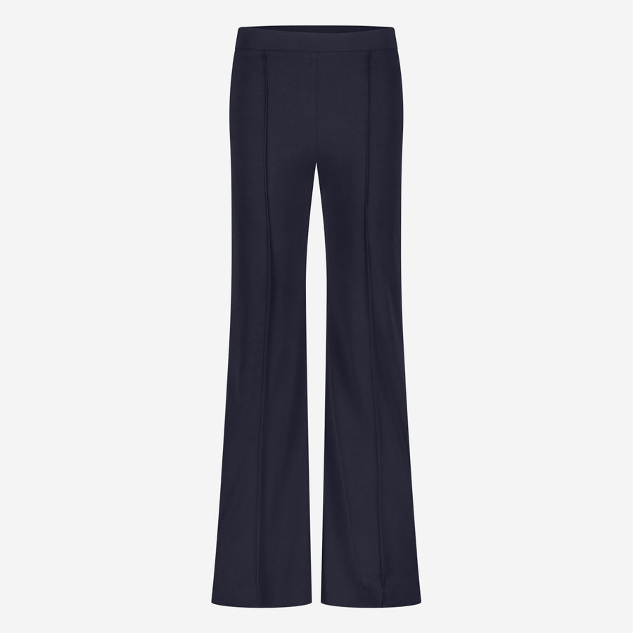 Loren slit pants | Blue