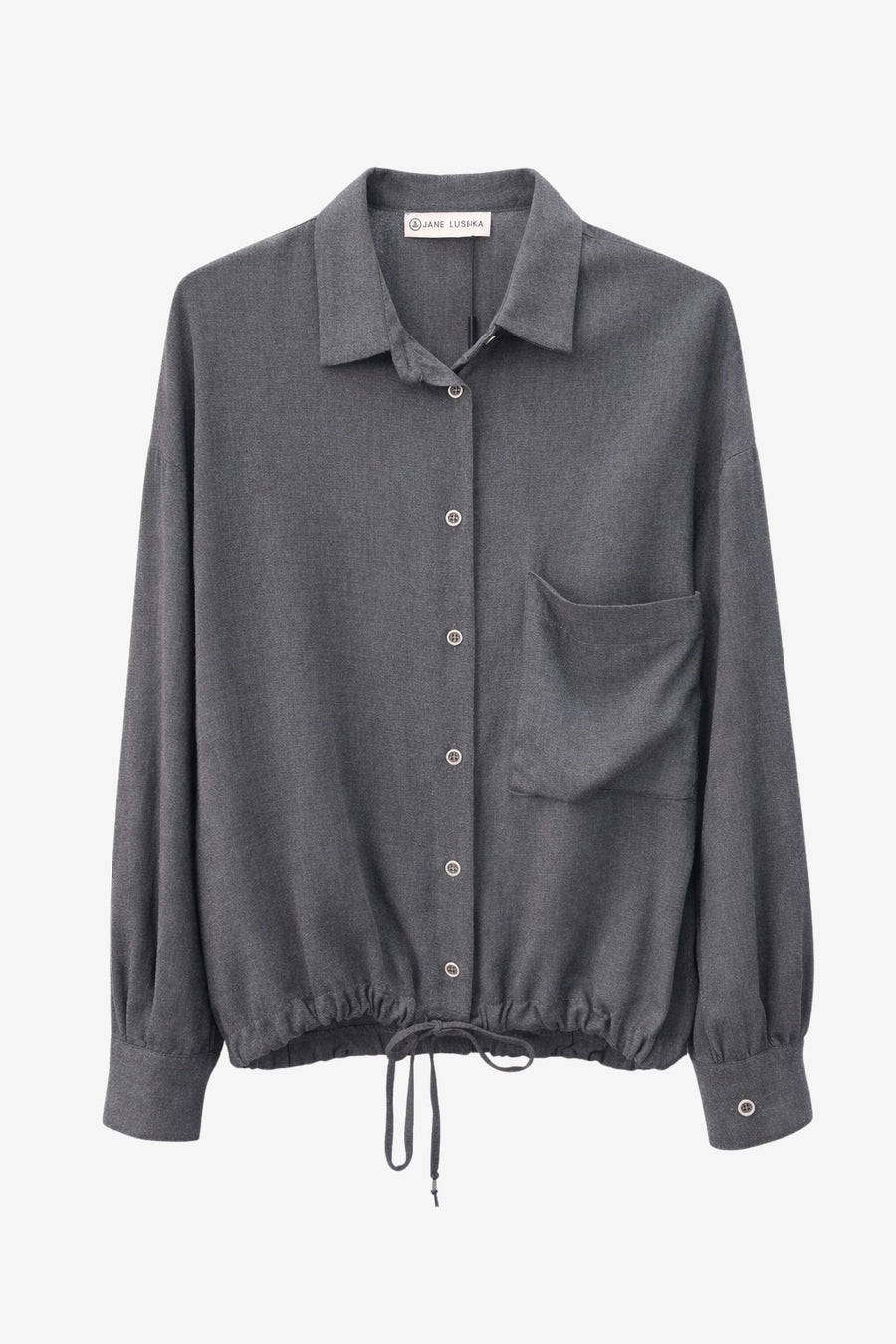 Camilla light flannel blouse