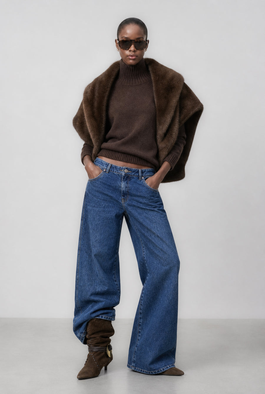 Sassy denim barel jeans