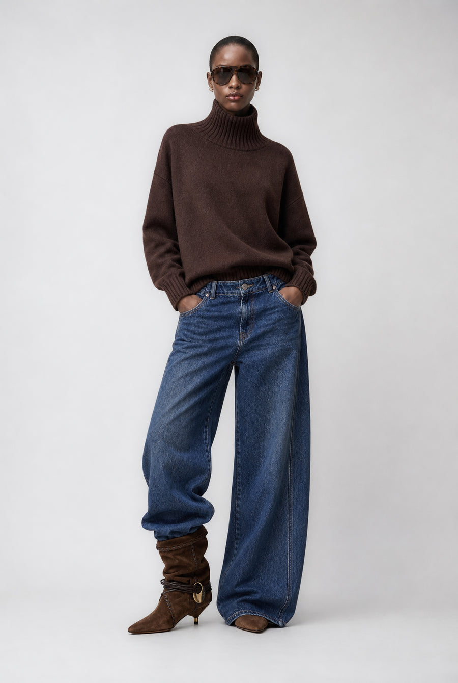 Sassy denim barel jeans