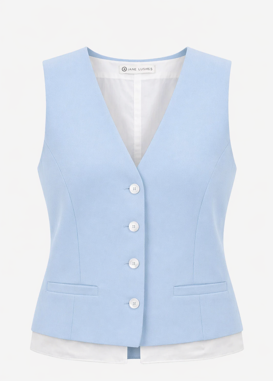 Kay structure tech jersey vest