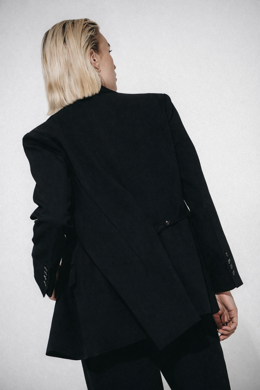 Indira back details blazer