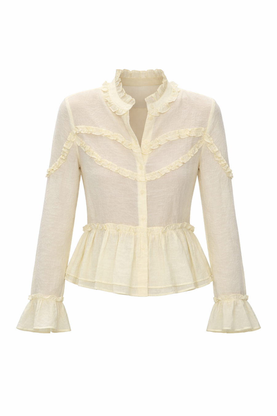 Netty Bluse im Bohemian-Stil