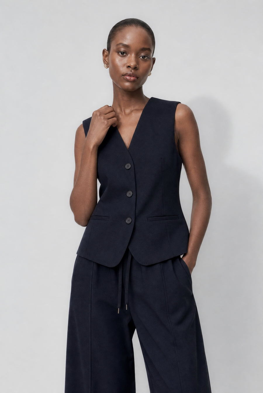 Colette back details gilet