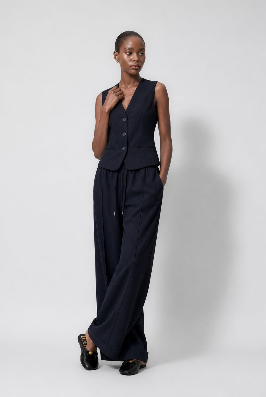 Colette back details gilet