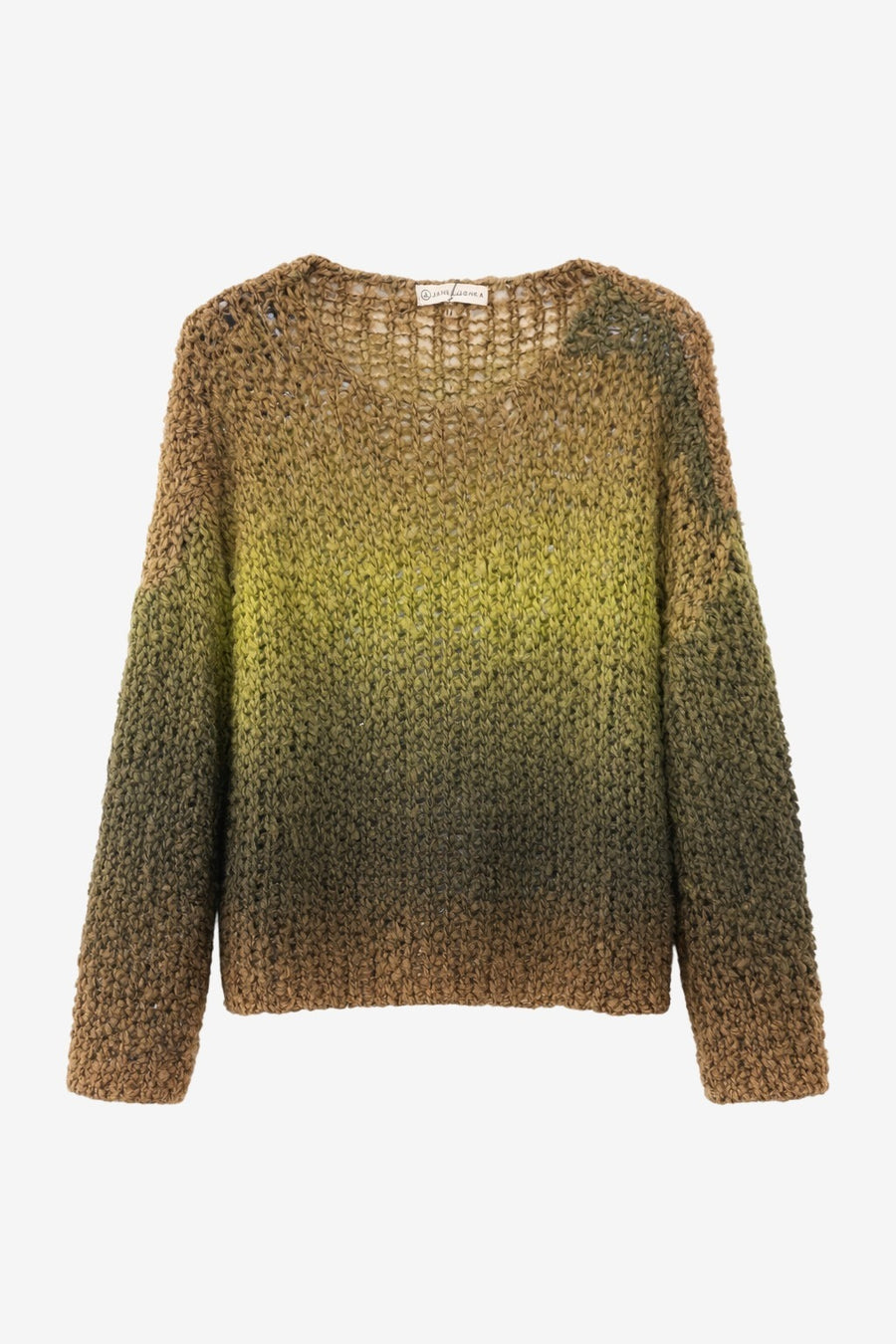 Cozy colour block pullover FA265 | Multi