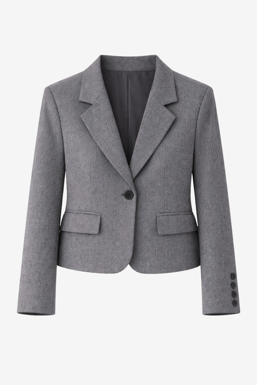 Eleni viscose basic blazer