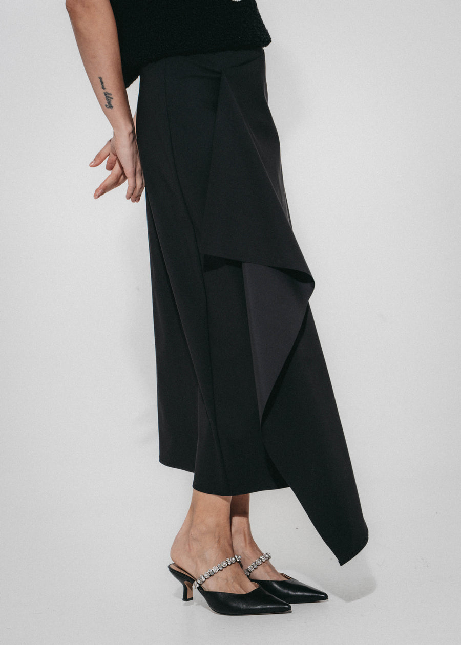Emilia skirt Sensitive tech fabric | Black