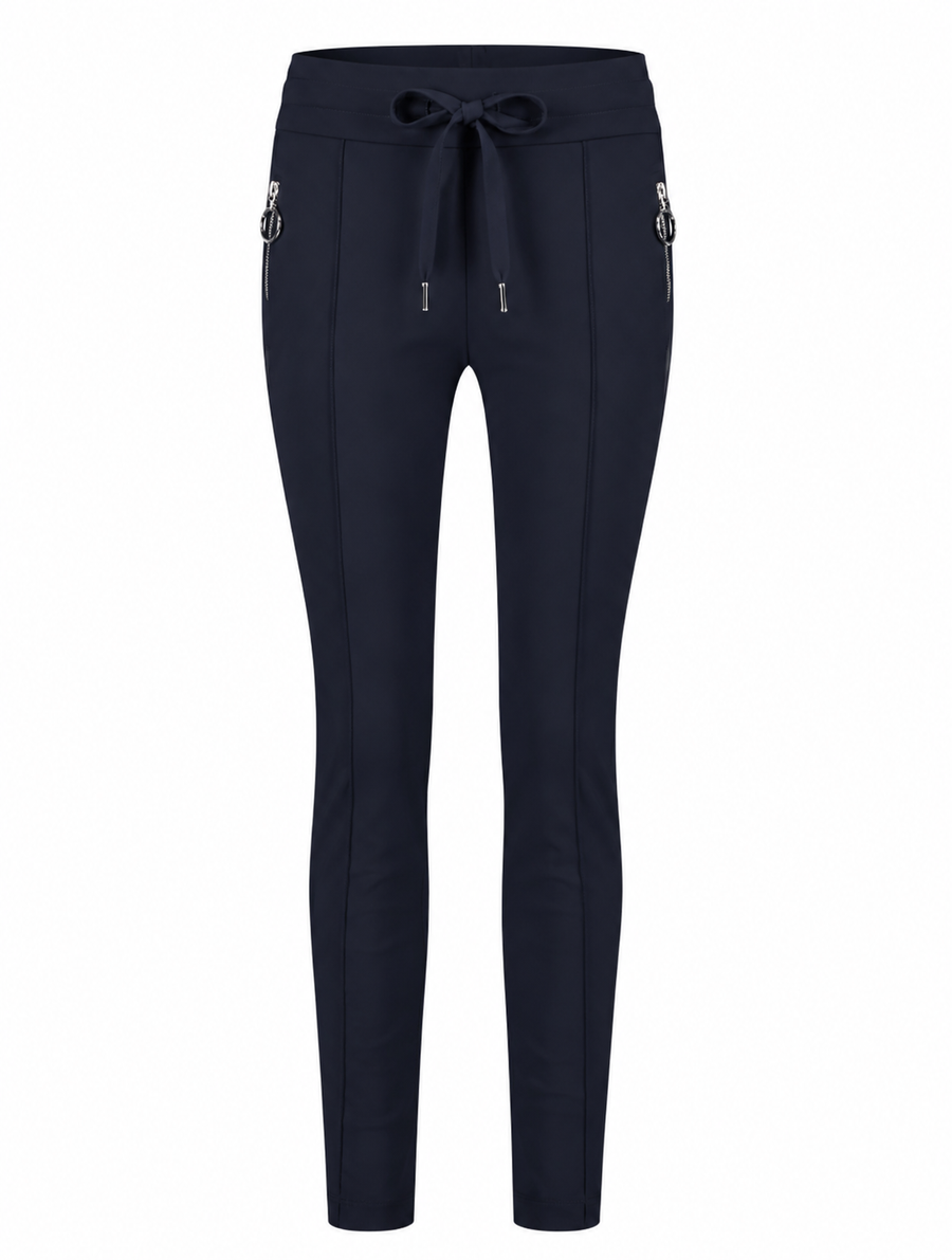 Pants Emma-straight leg fit Technical Jersey | Blue