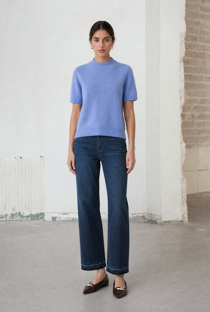 Fly jogger basic jeans | Dark Blue