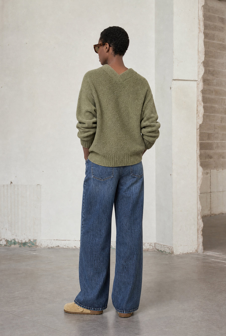 Fly loose yoga jeans
