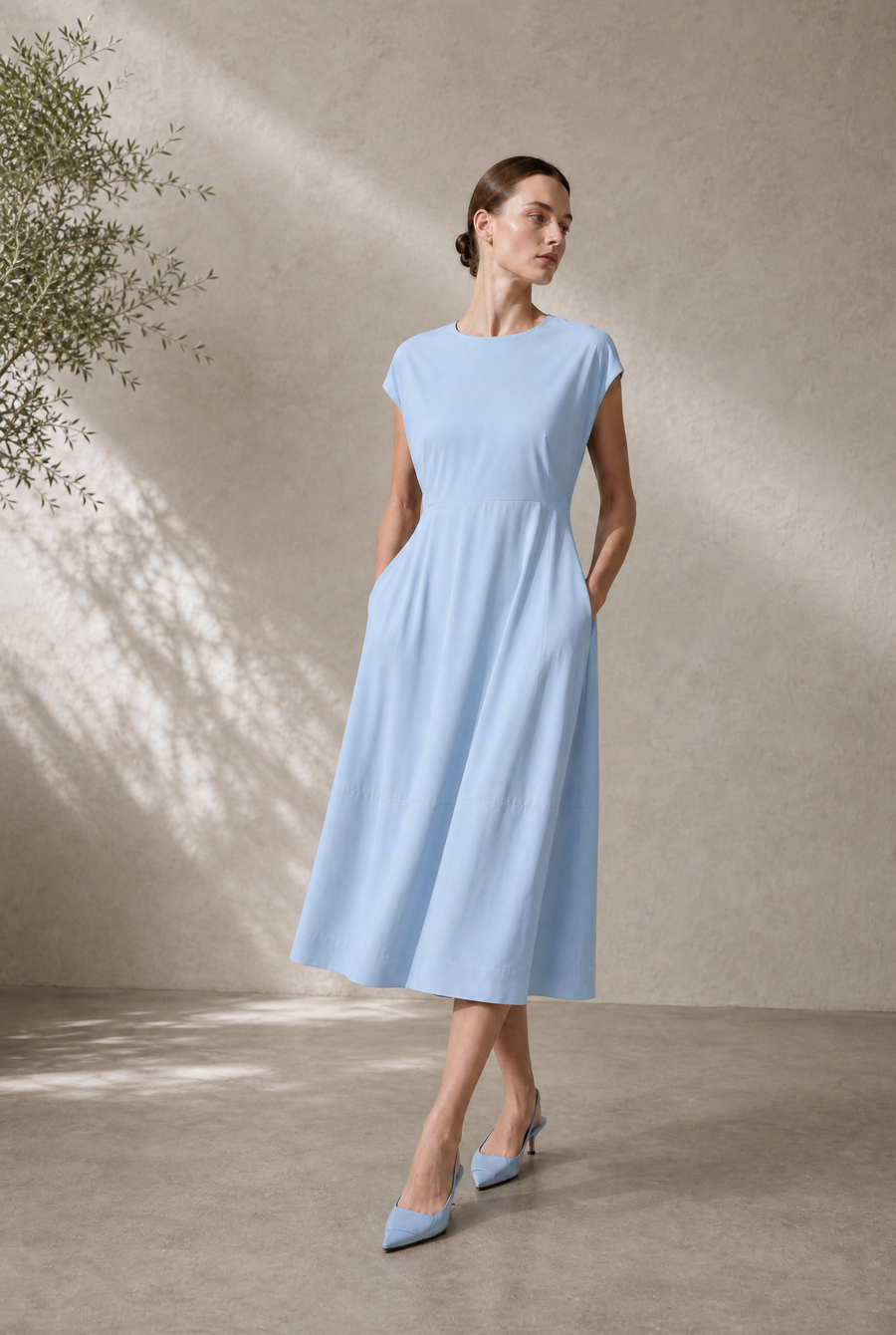 Melva dress technical jersey
