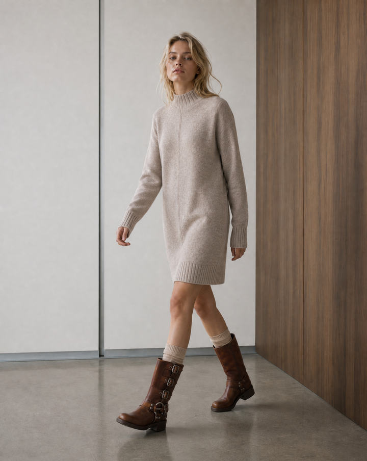 Long pullover viscose blend 2068