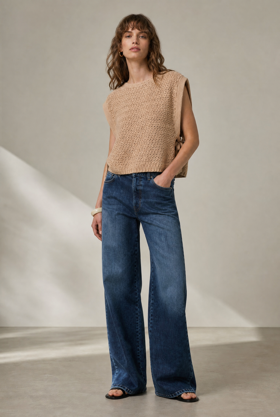 Open cotton Vest 2017