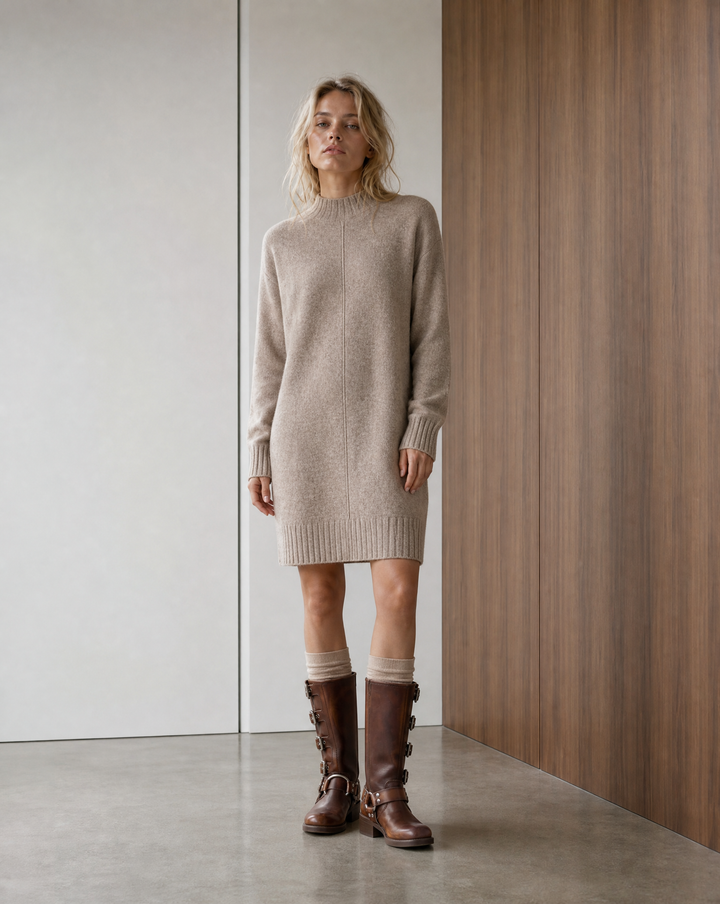 Long pullover viscose blend 2068