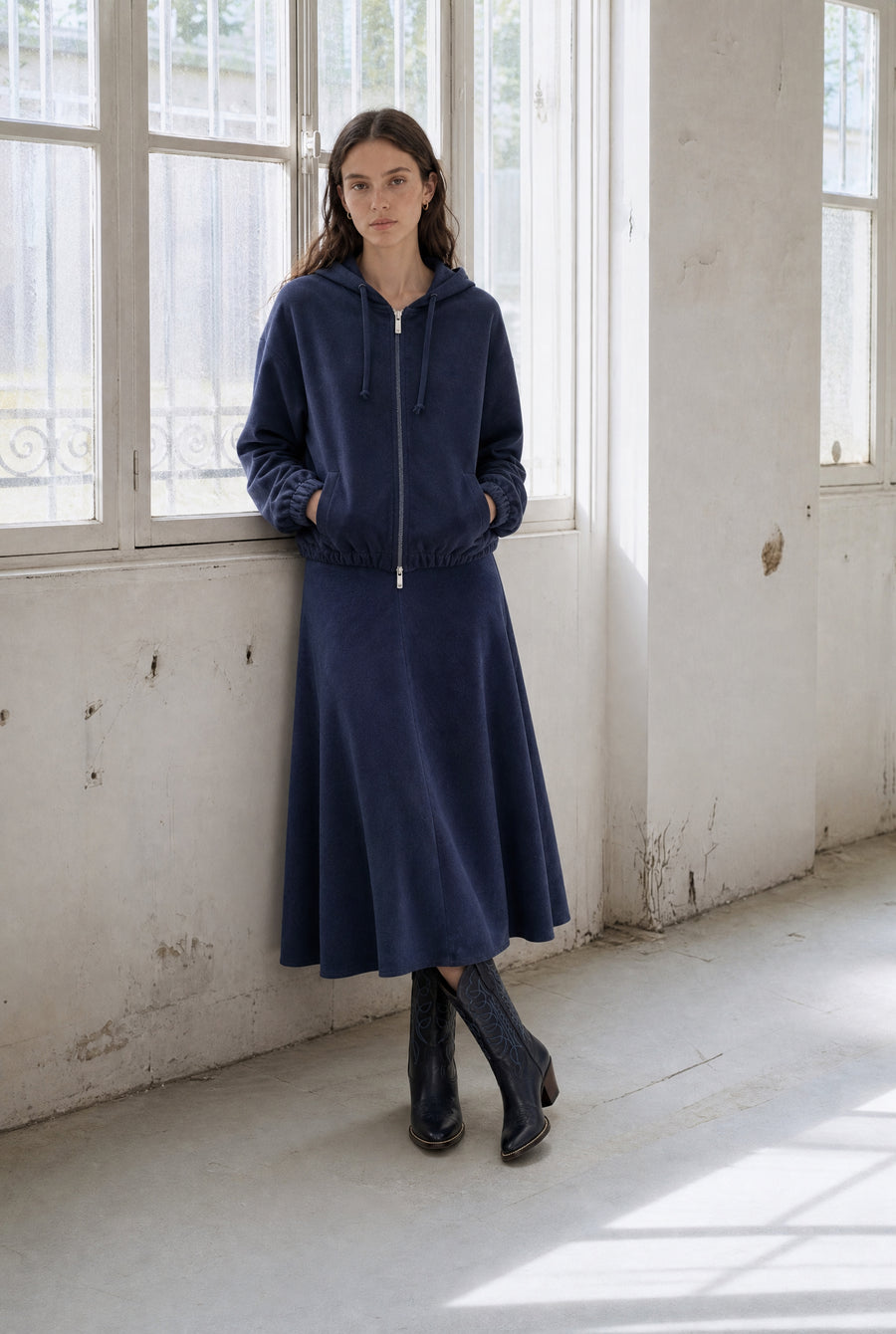 Golia jeans hoodie bomber
