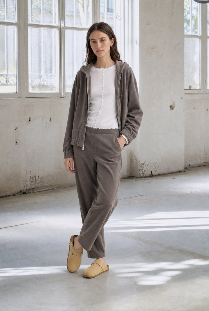Pantaloni barrel Bertini in denim