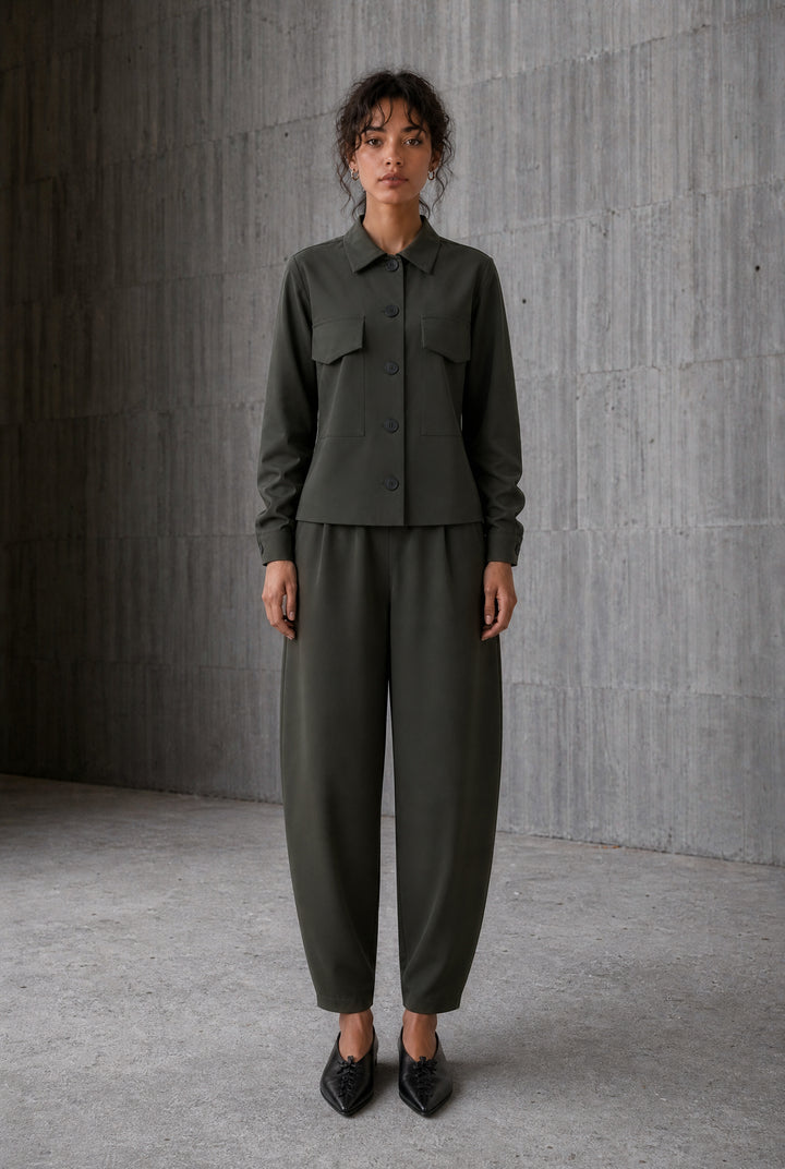 Benot pants technical jersey | Army