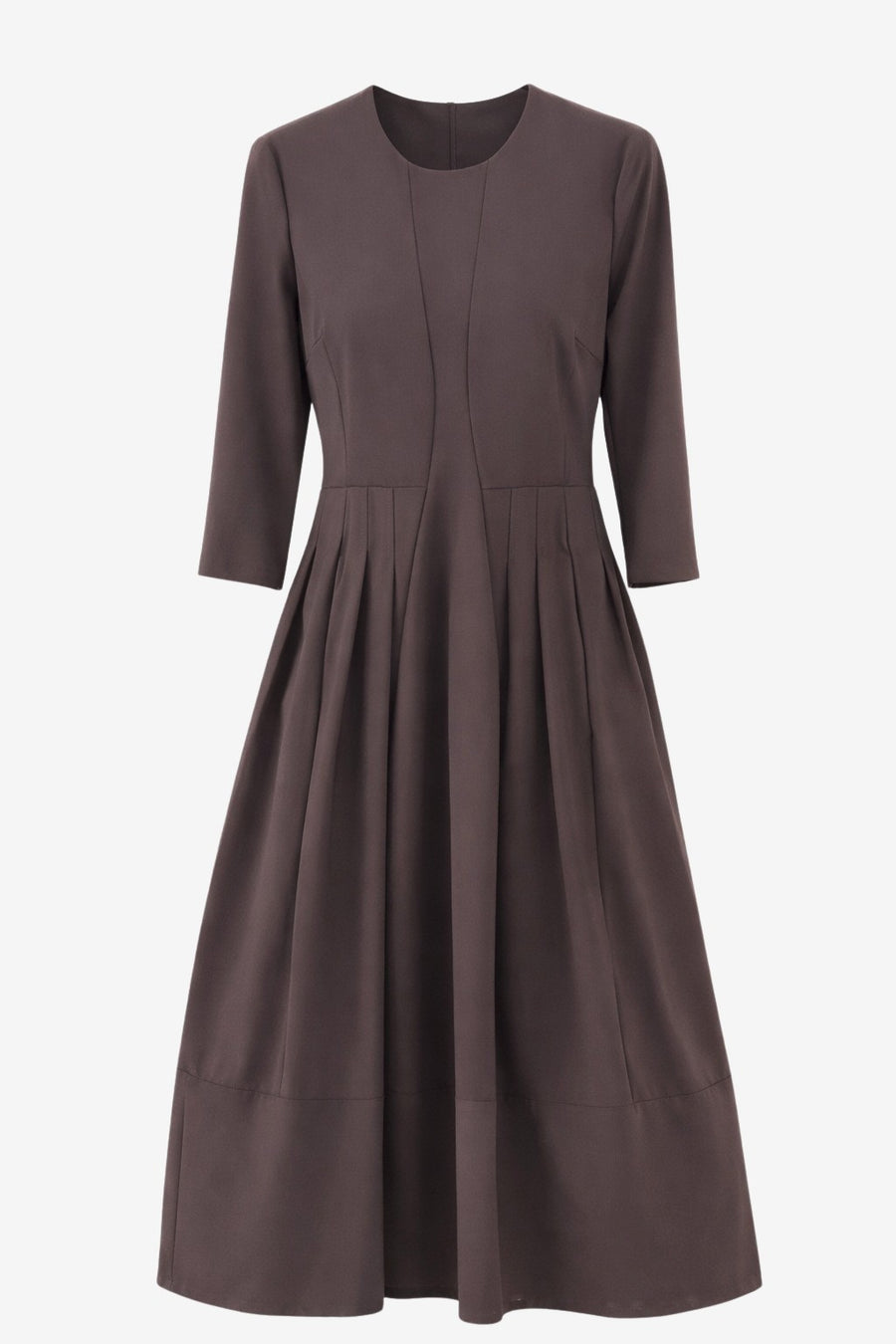 Heide tech jersey dress LS