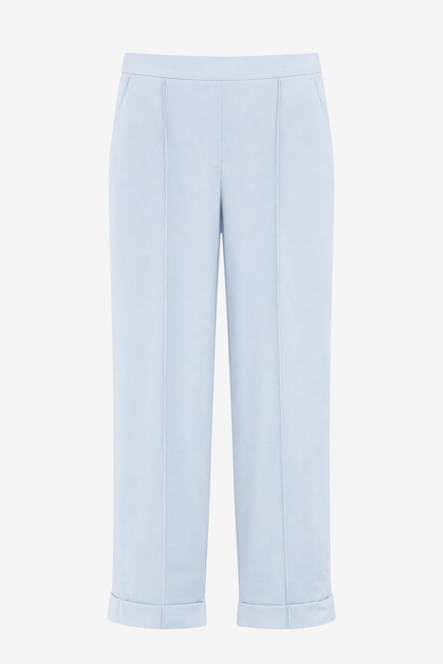 IrenaN structure technical jersey pants