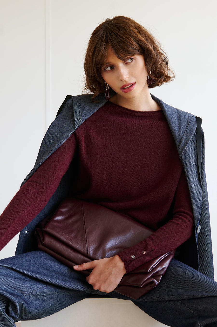 Primo viscose elastane  pants | Denim