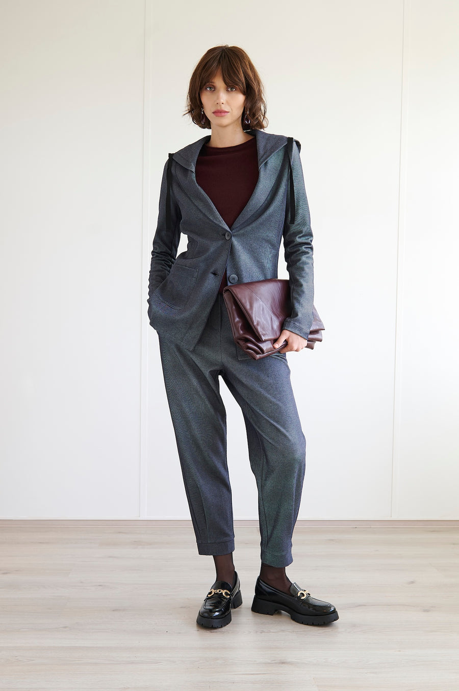 Primo viscose elastane  pants | Denim