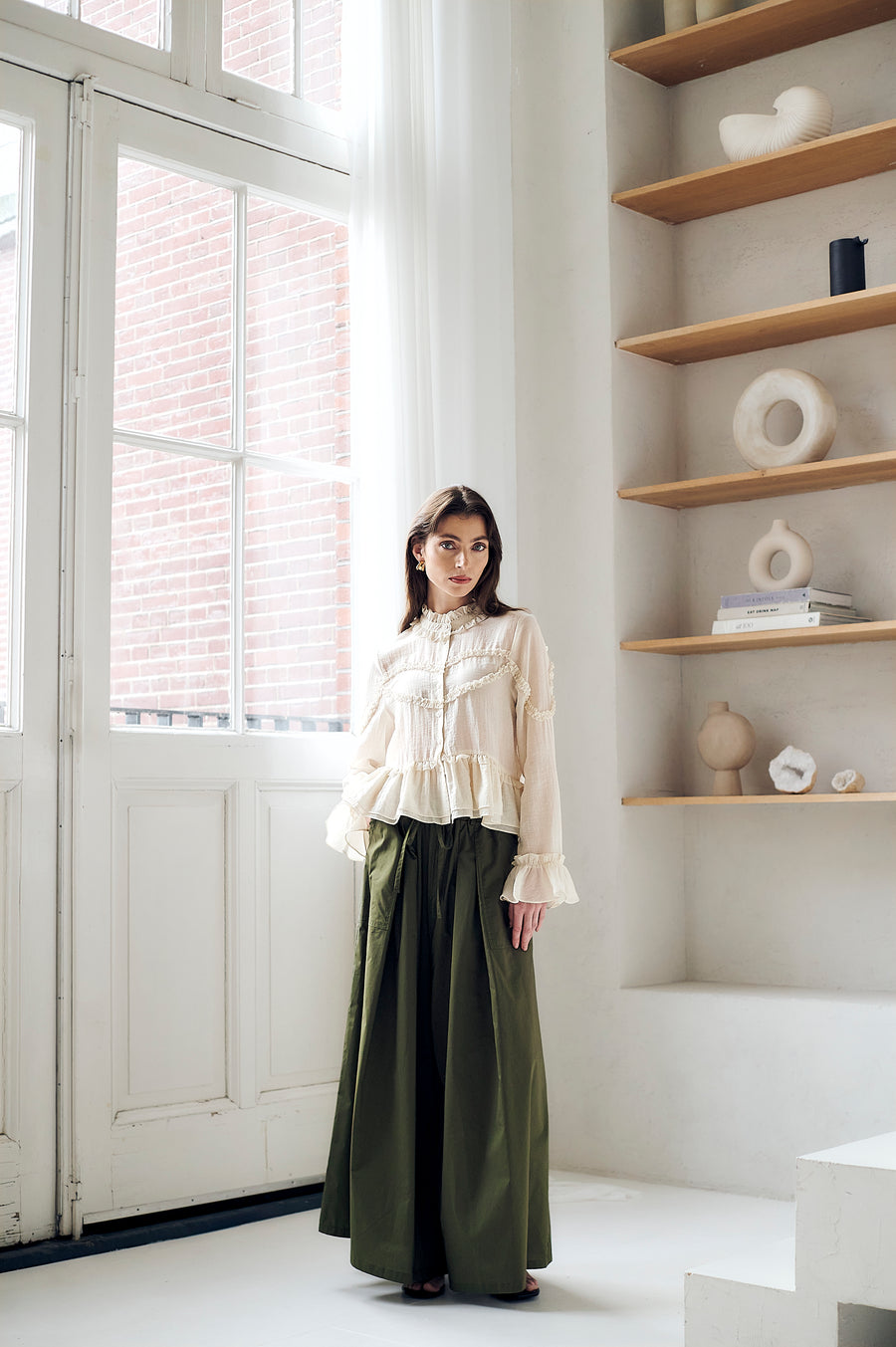 Netty Bluse im Bohemian-Stil