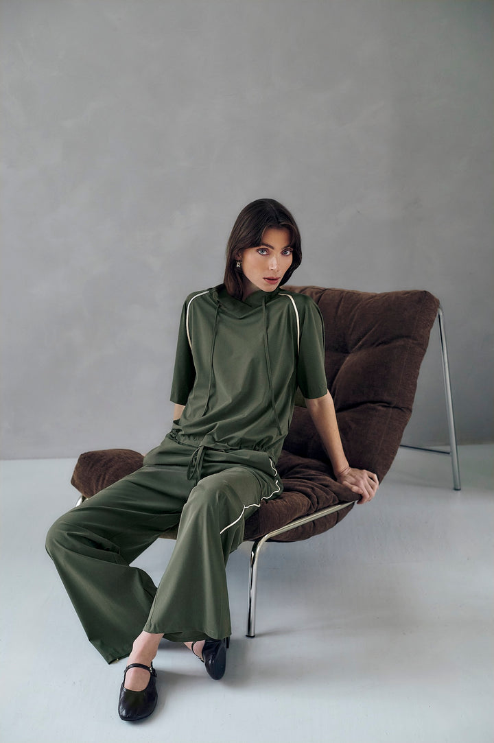 Simone P pants technical jersey
