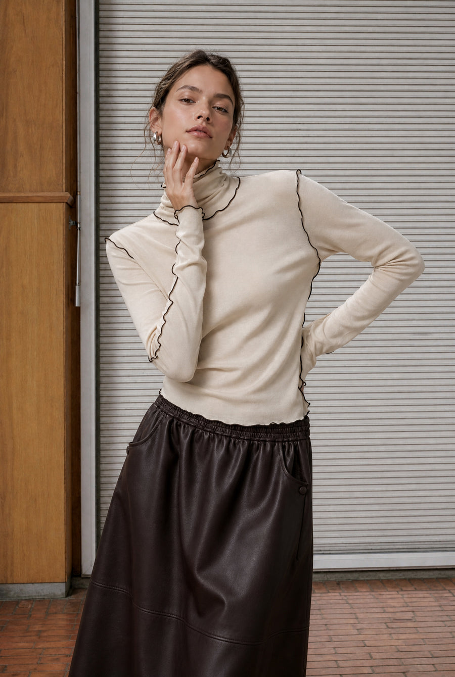 Janice viscose top