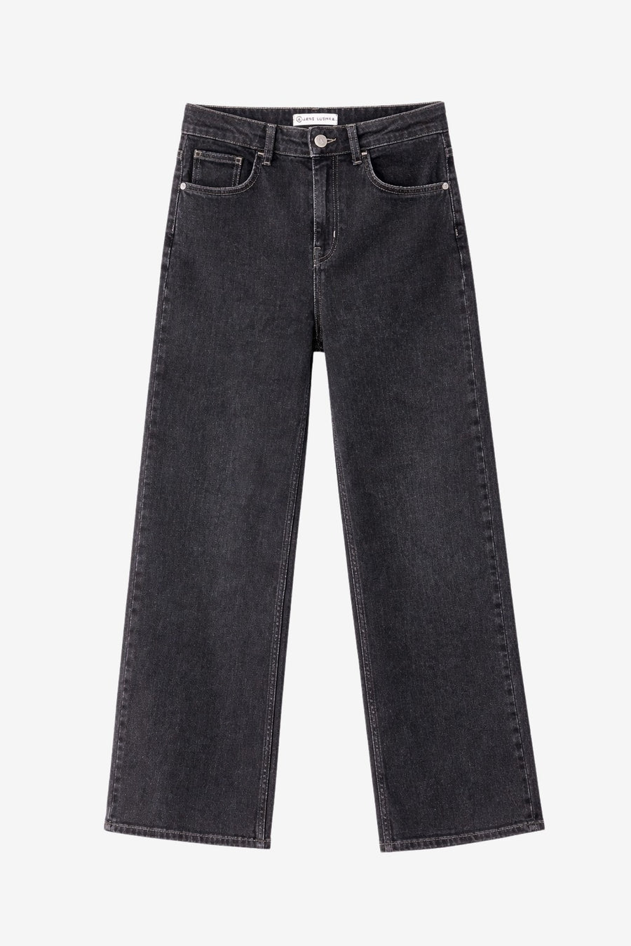 Jessie every-wear Baggy jeans | Faded Black