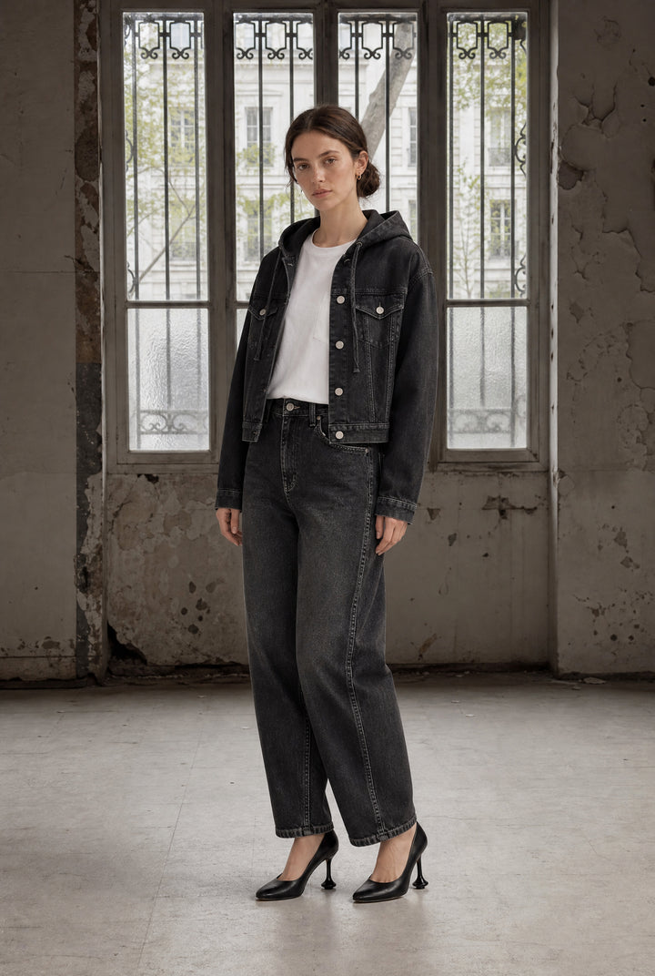 Jessie faded hood jacket