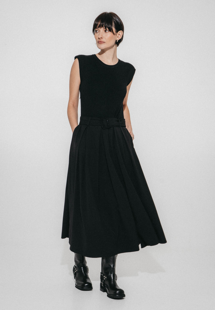 Kora viscose mix dress