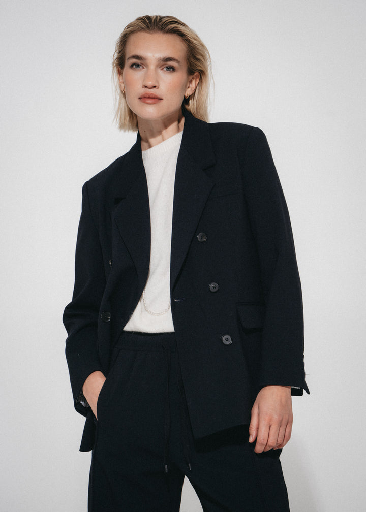 Indira back details blazer