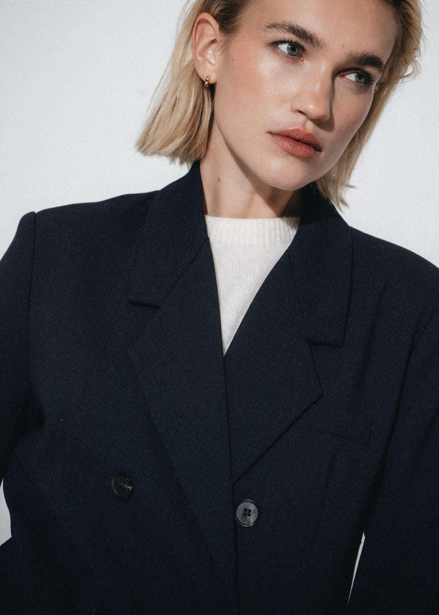 Indira back details blazer