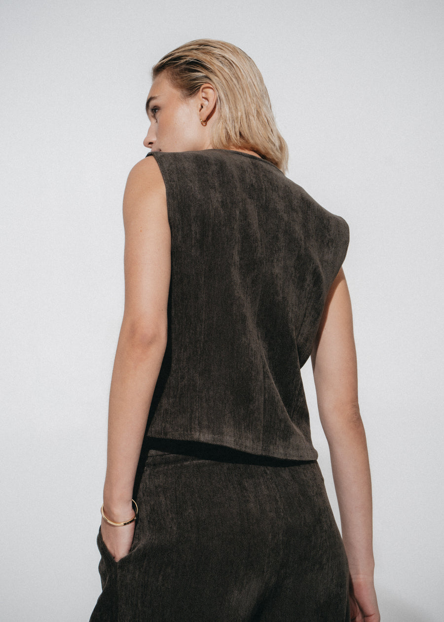 Perez chevron vest