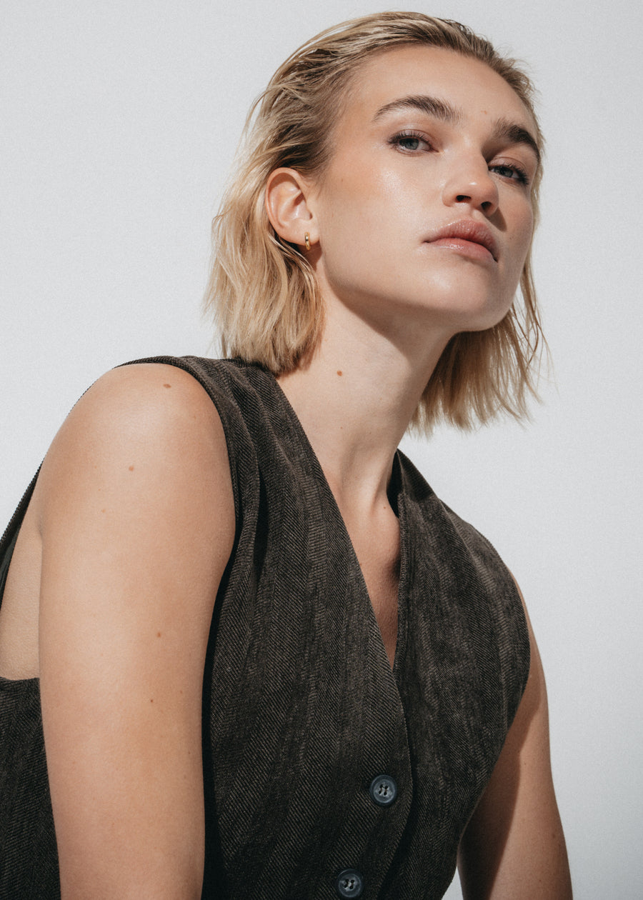 Perez chevron vest