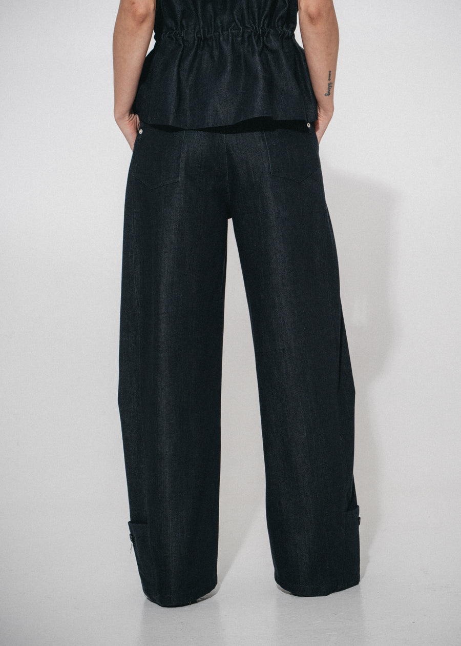 Viva indigo barel jeans