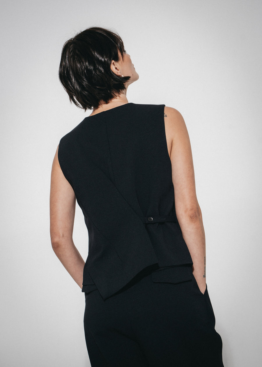 Colette back details gilet