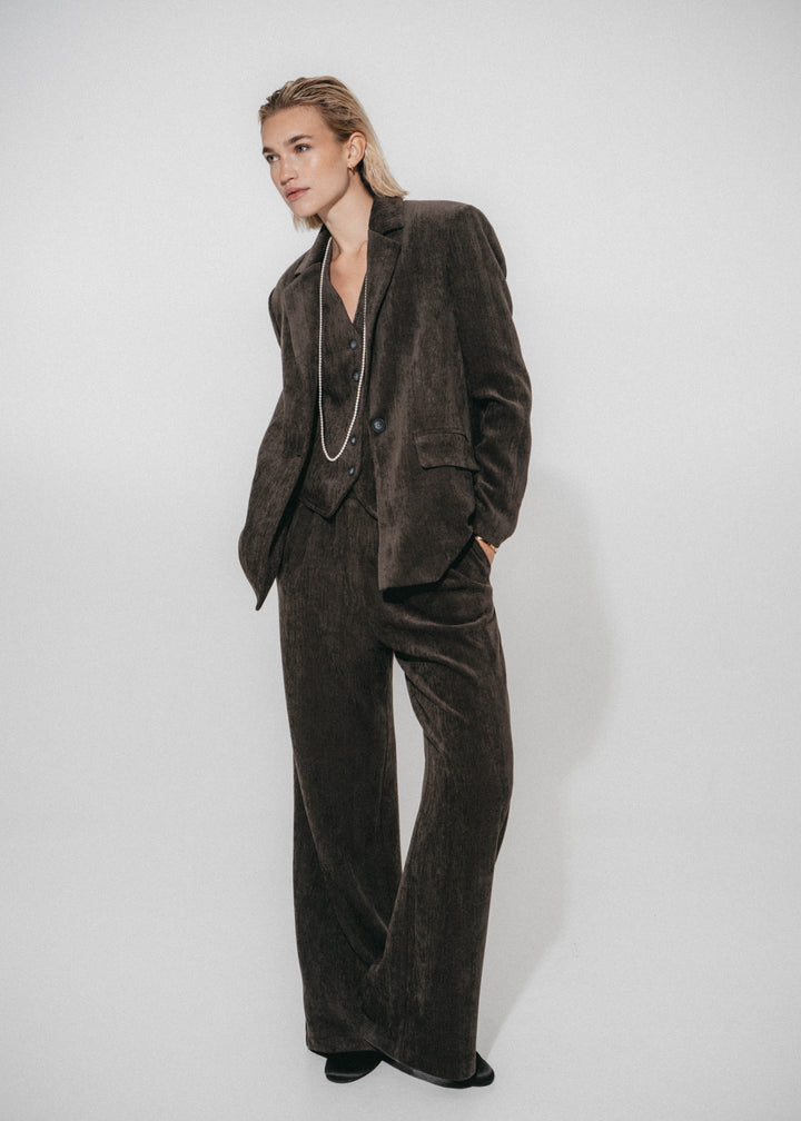 Lara chevron blazer