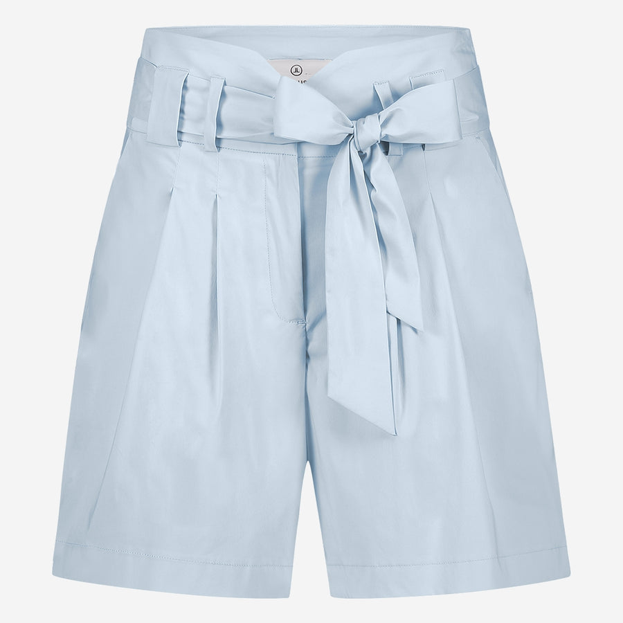 Yana cotton mix shorts | Light Blue