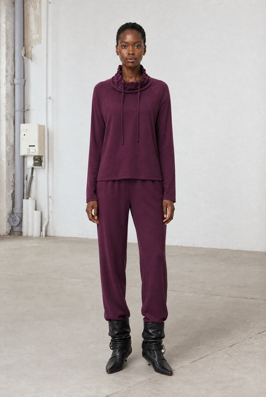 Top Maren in jersey tecnico
